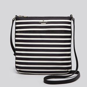 Kate Spade New York Crossbody Classic Nylon Stripe